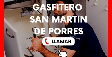 Gasfitero en SAN MARTIN DE PORRES