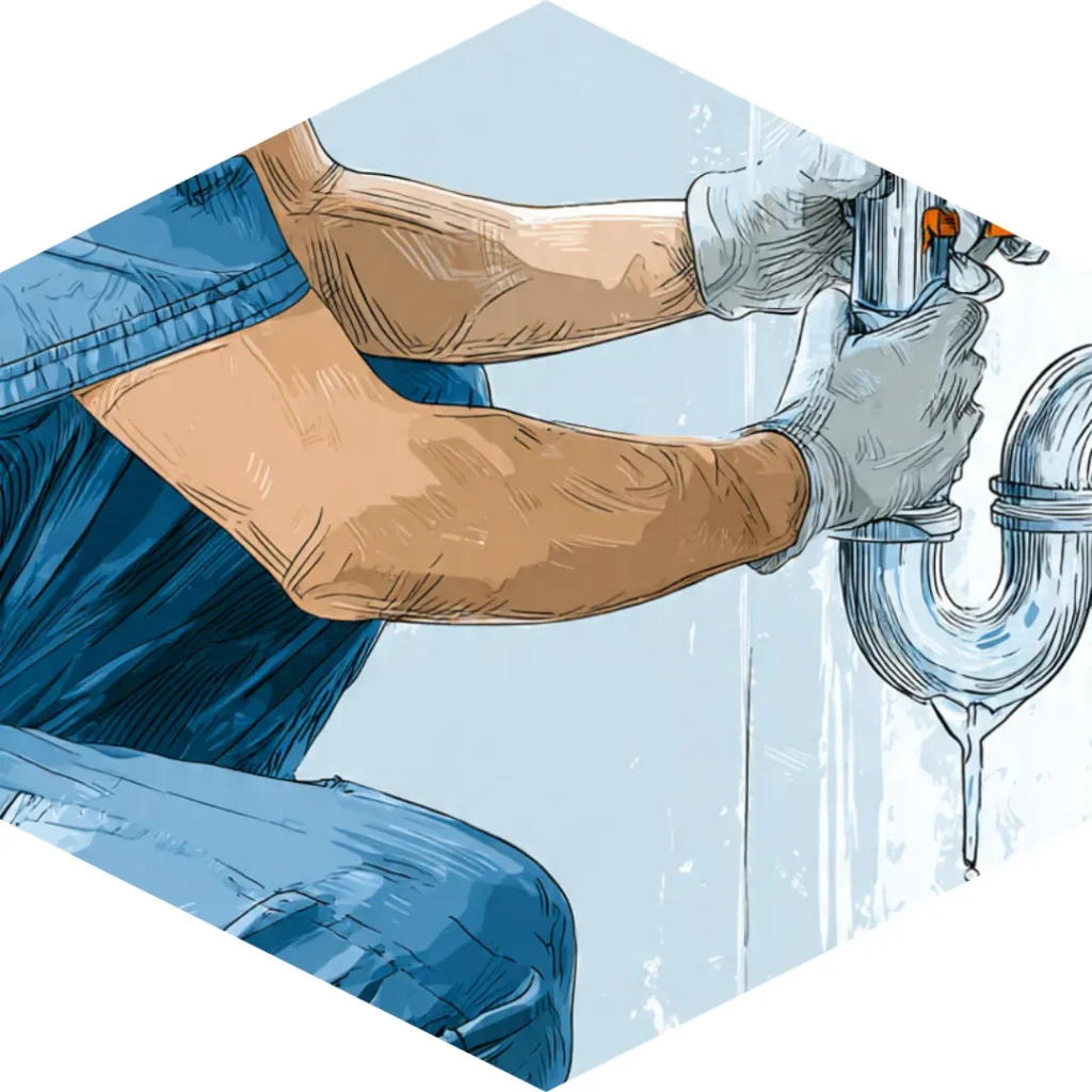 Gasfitero fuga de agua